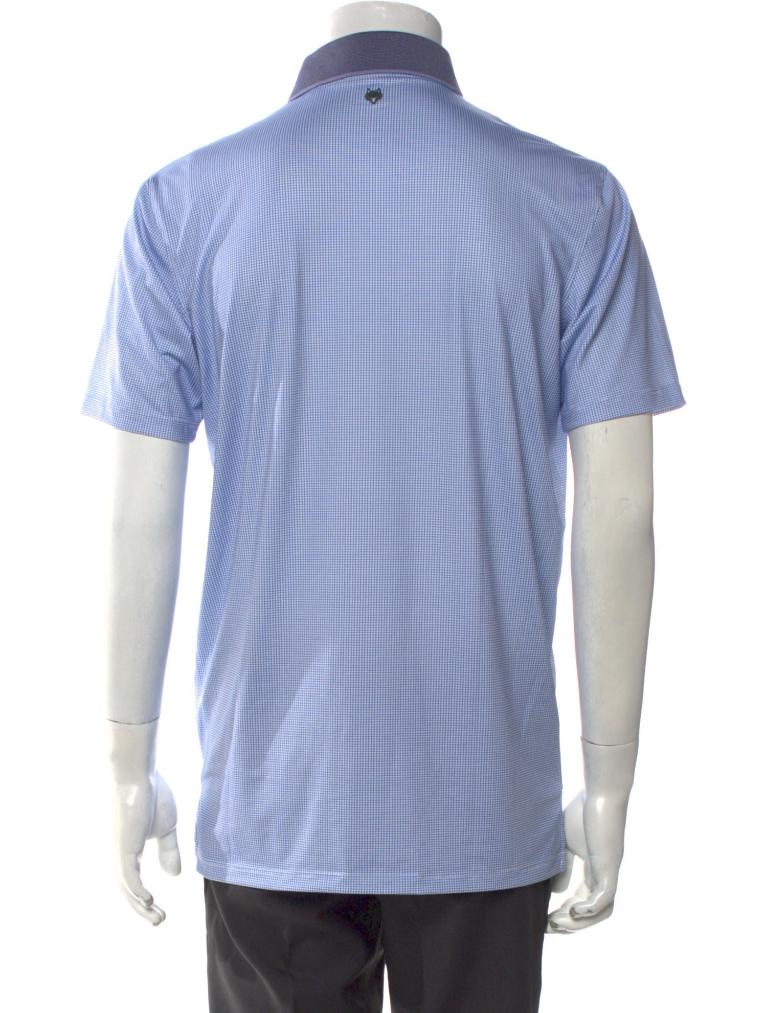 Greyson Plaid Print Collar Polo Shirt